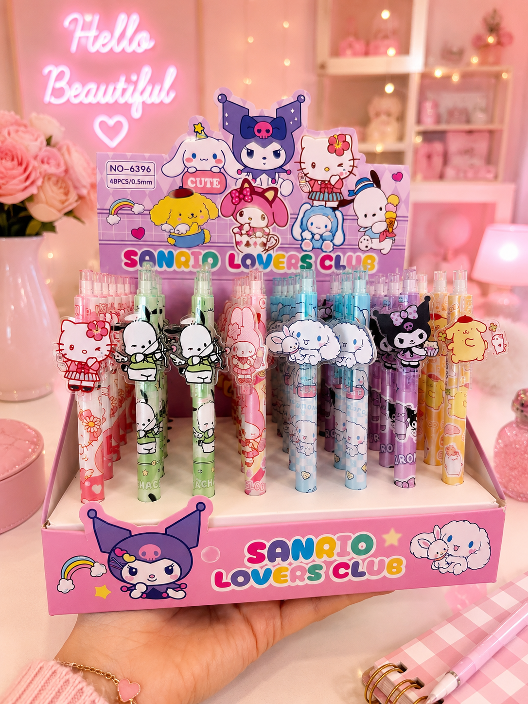 Bolígrafos Sanrio Lovers Club