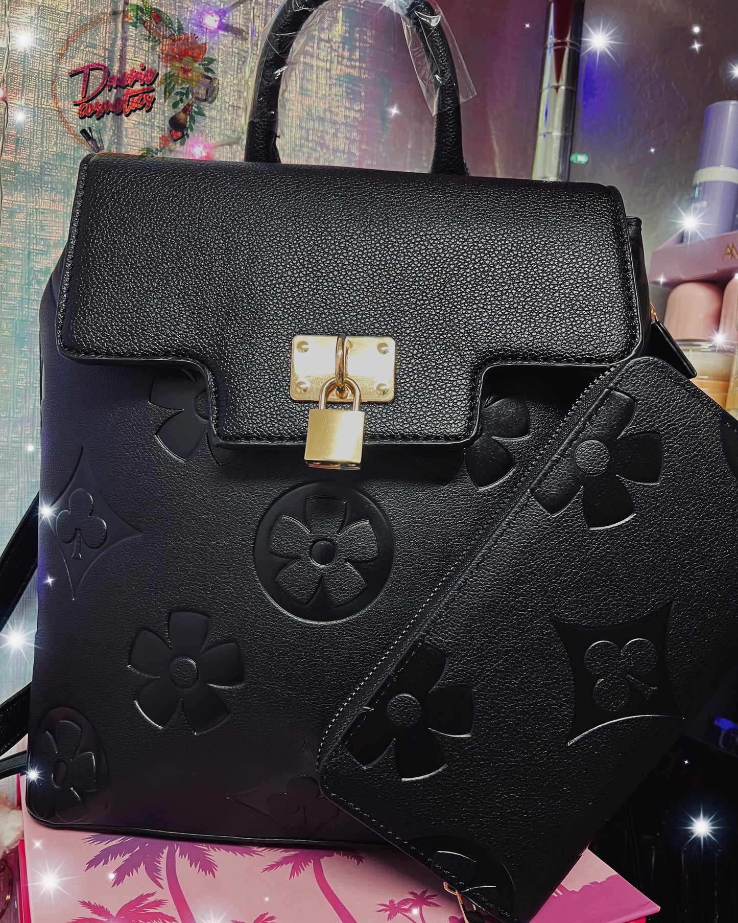 Bulto+Wallet Inspirado LV