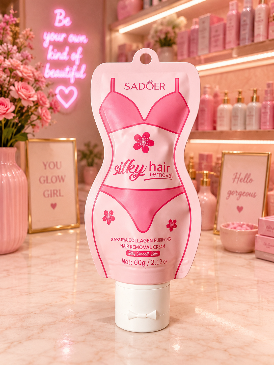 SADOER Silky Hair Removal Cream – Sakura Collagen