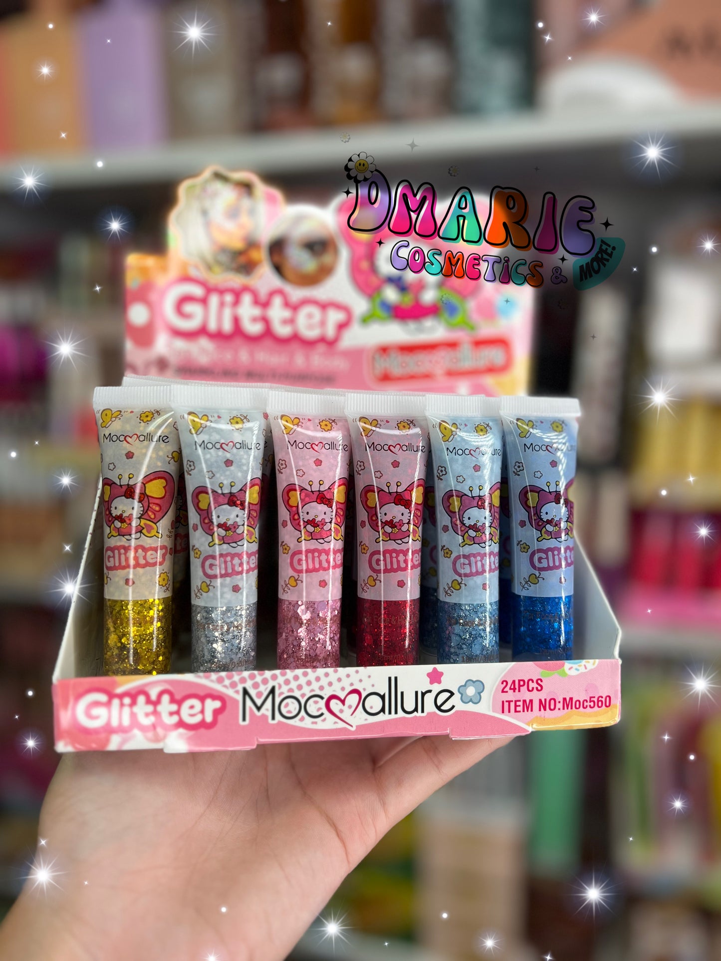 Hello Kitty Face&Hair&Body Glitter
