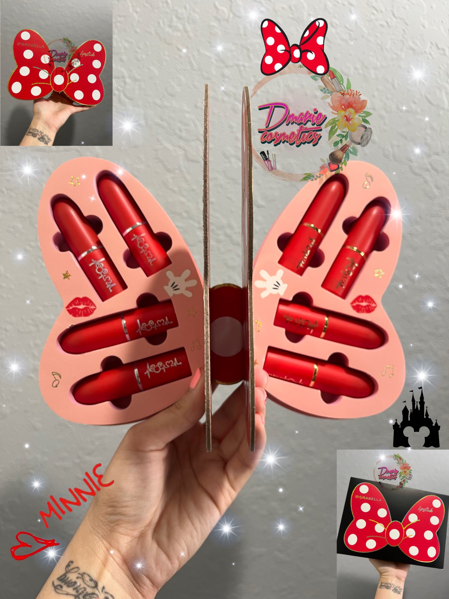 Minnie Lazo Lipstick Set