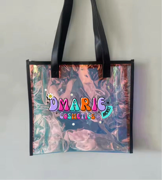 DMarieCosmetics&More Holographic Bag