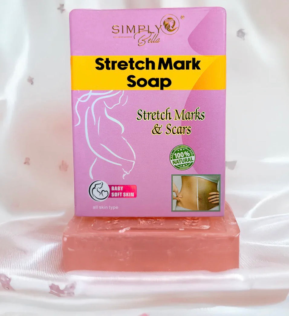 Jabón para Estrías y Cicatrices Simply Bella – Stretch Mark Soap