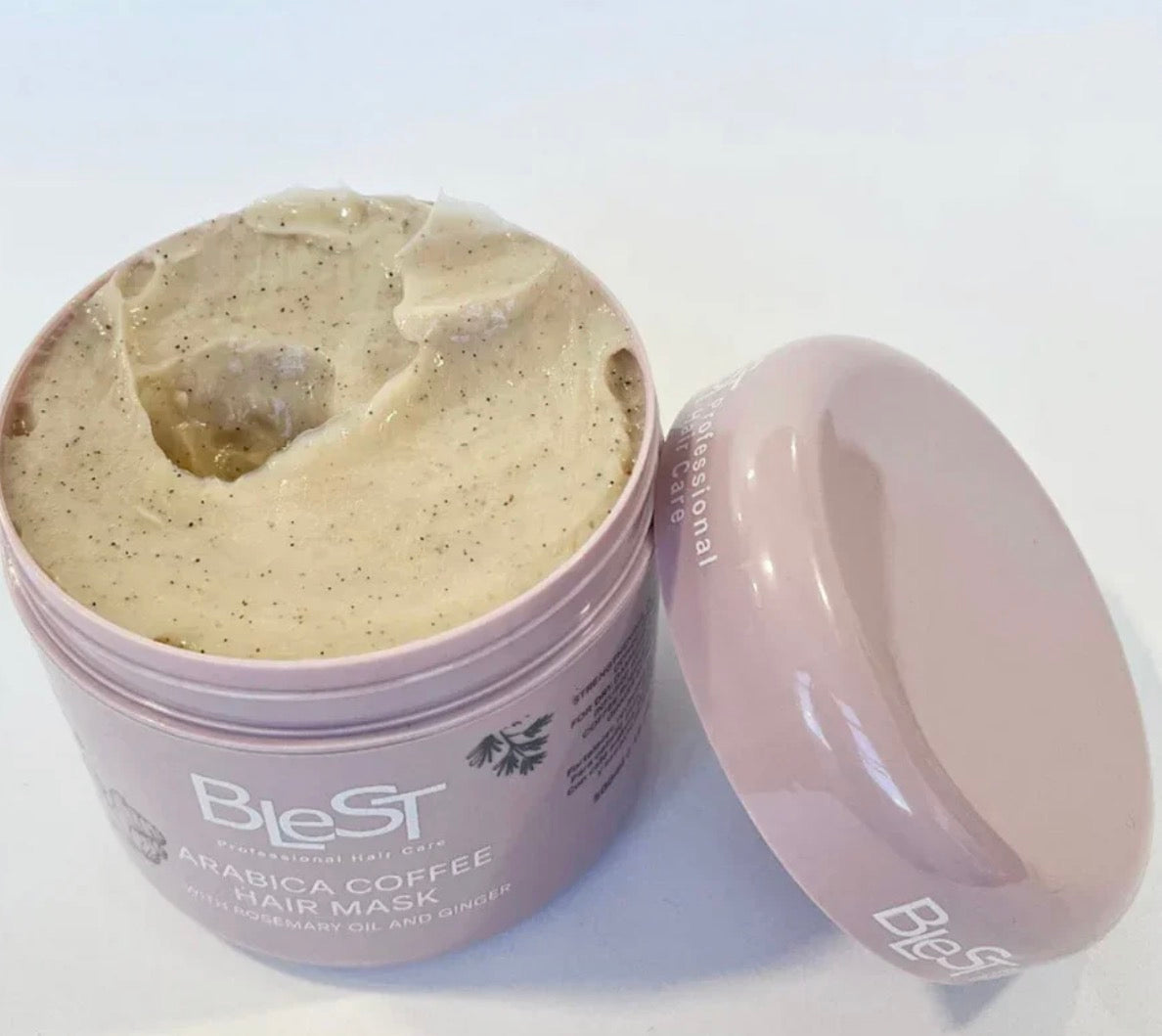 BleST Arabica Coffee Hair Mask – Mascarilla Capilar con Café Arábica, Romero y Jengibre