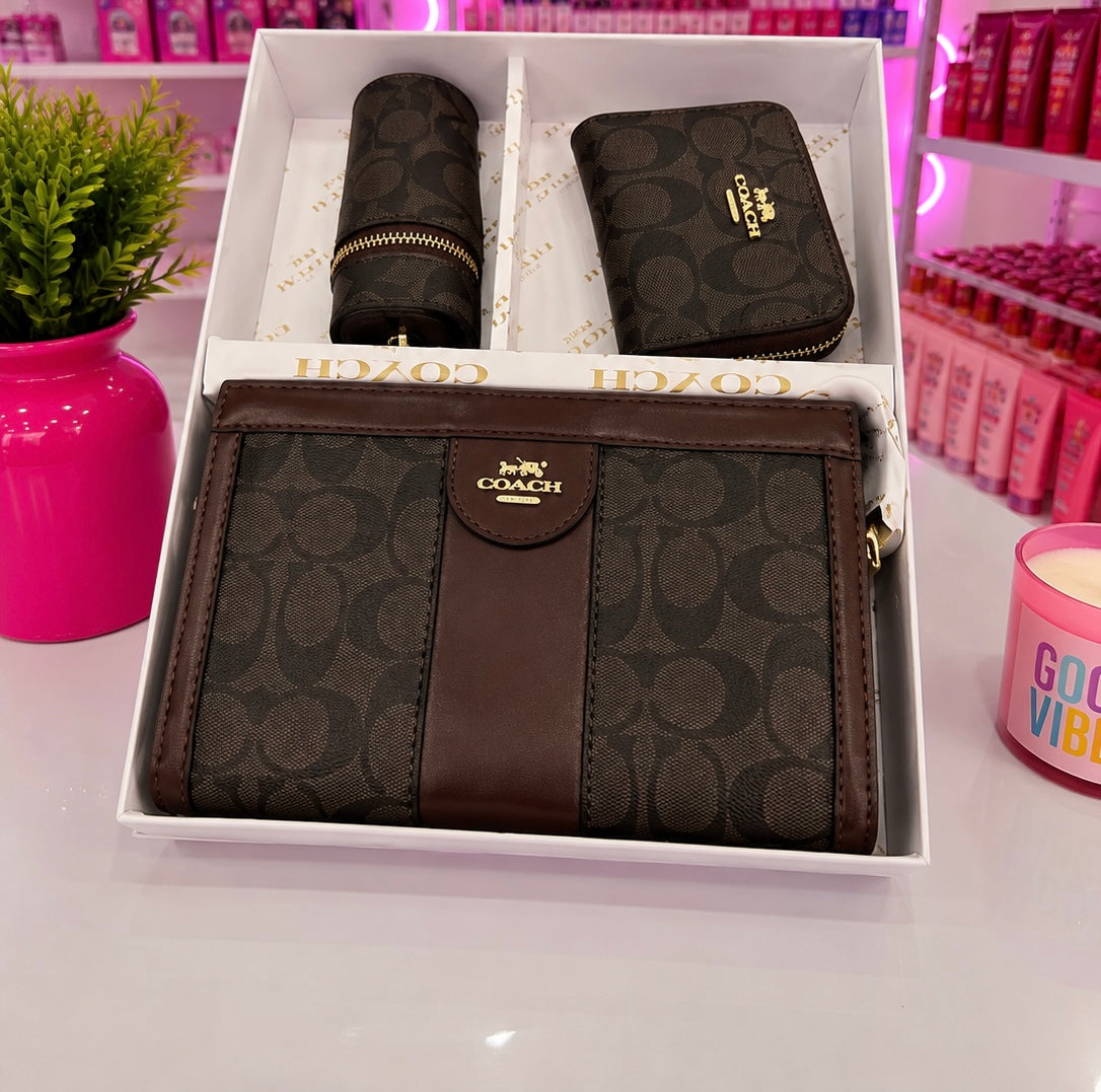 Set Inspirado Estilo Coach 3 Piezas