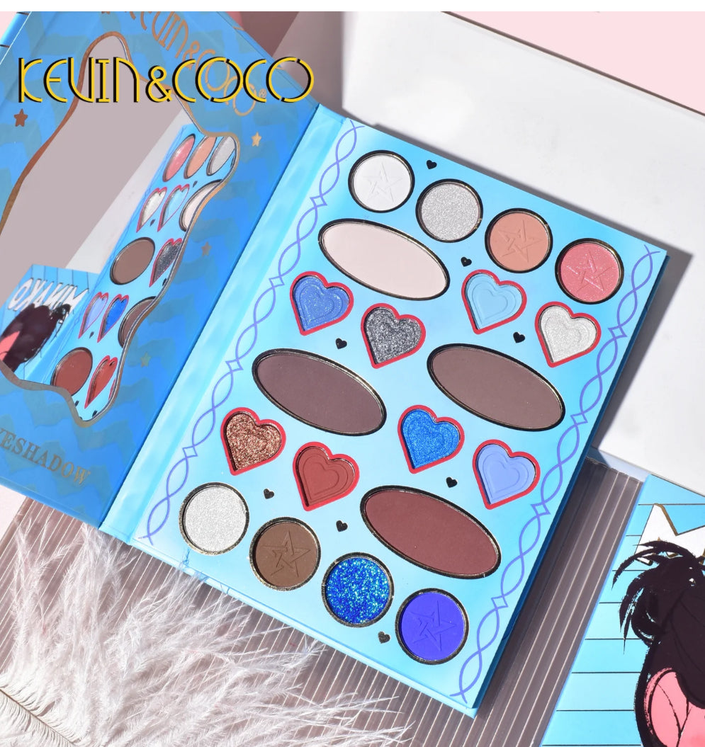 Kevin&Coco 20 Colorpop Girl Eyeshadow Palette