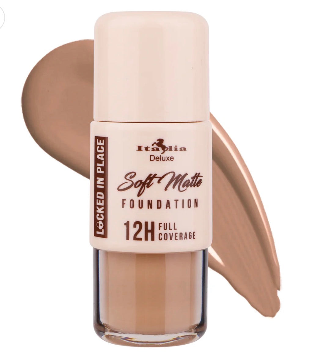 Italia Delux Locked In Place - Soft Matte Foundation