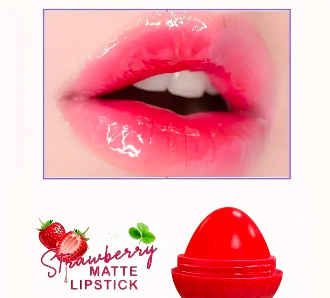 Strawberry Color LipBalm