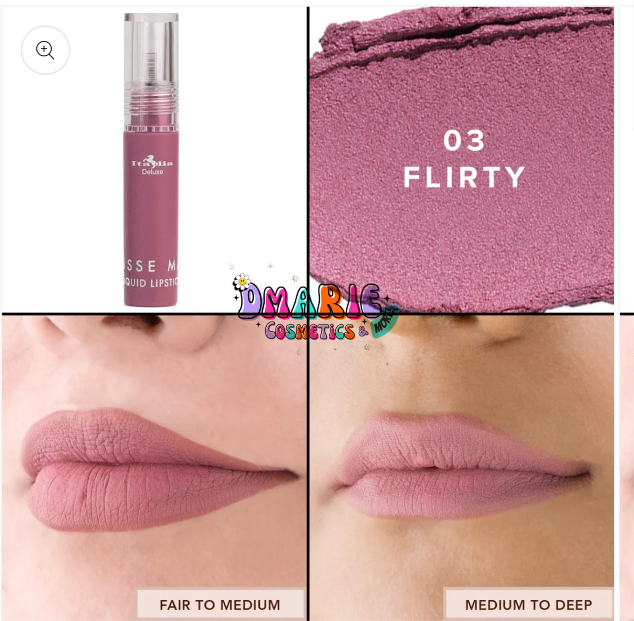 Italia Delux Mousse Matte Liquid Lipstick
