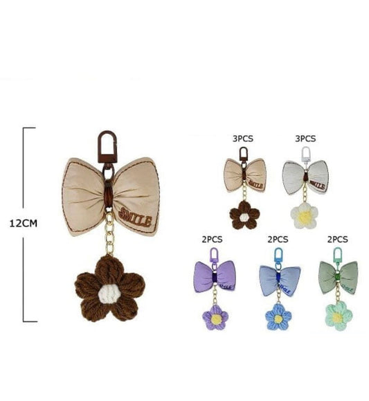 Llaverocon Flor Tejida – Set Surtido de 12 cm (Mix de 12 piezas)