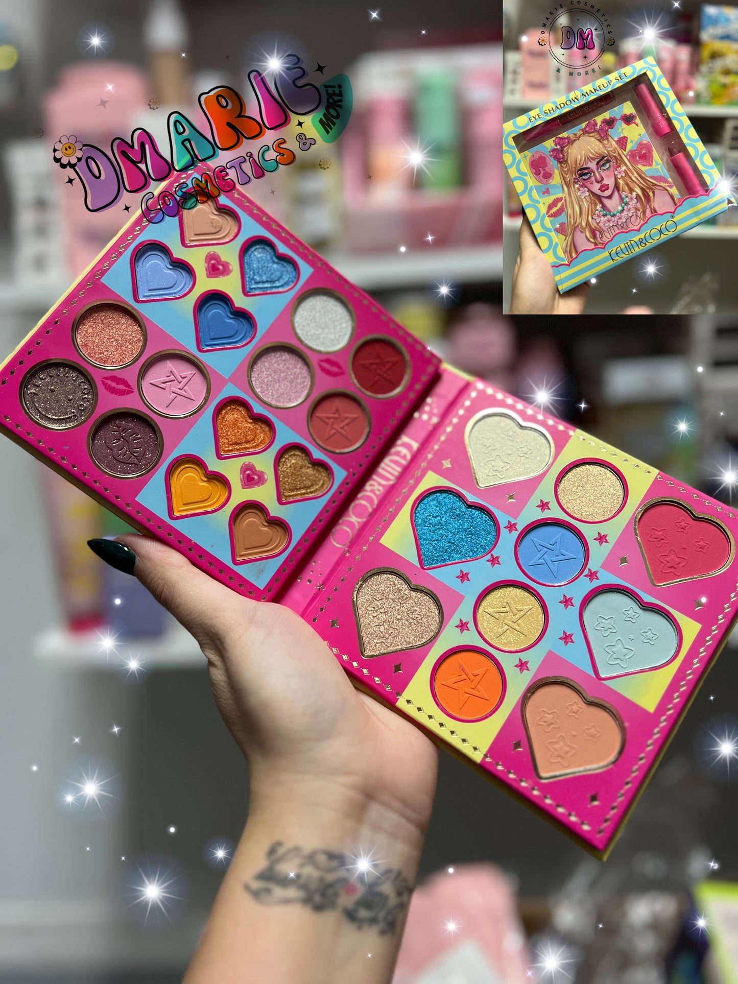 Kevin&Coco 26 Color Eyeshadow Set