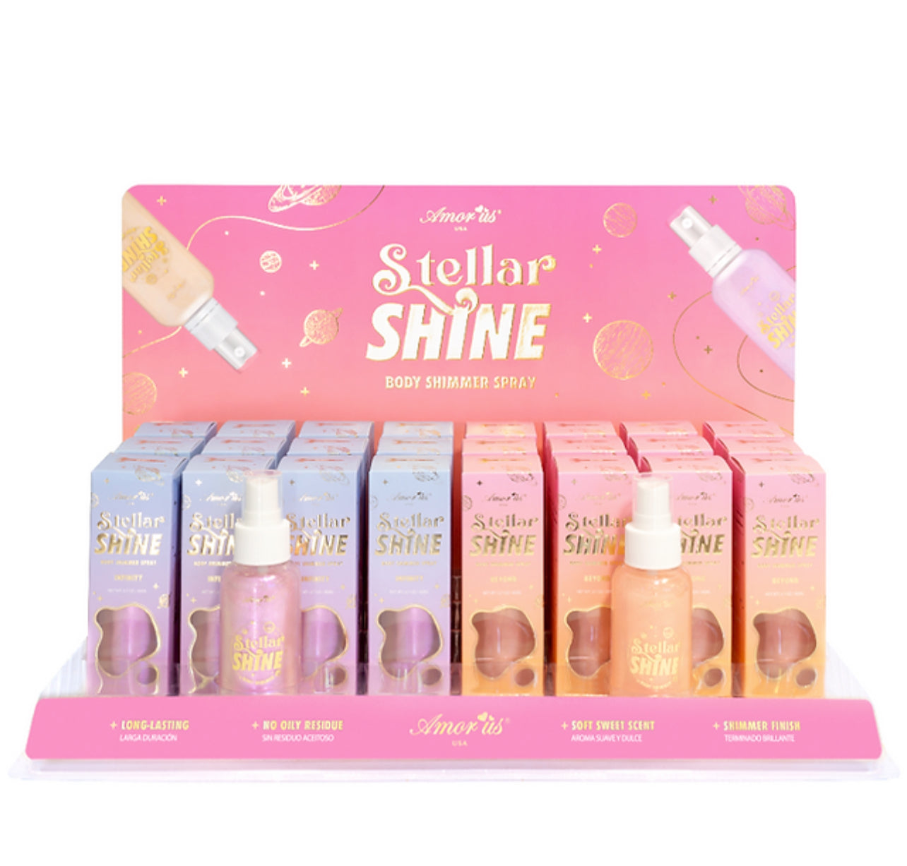 Amorus  Stella Shine Body Shimmer Spray