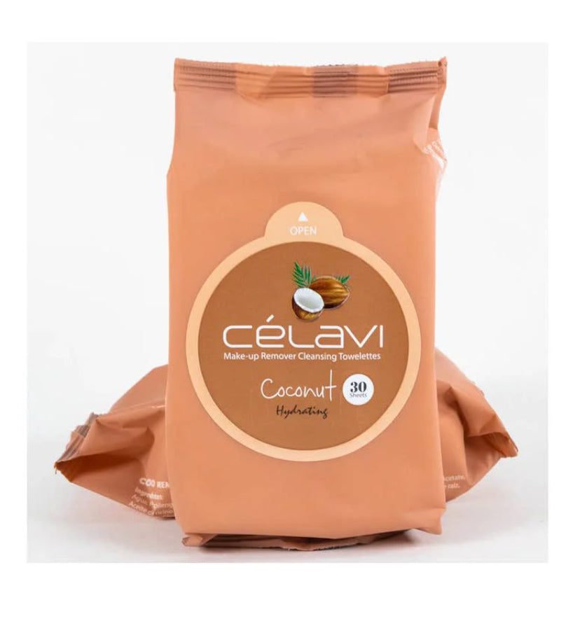 Celavi Makeup Remover Coconut 30 sheets