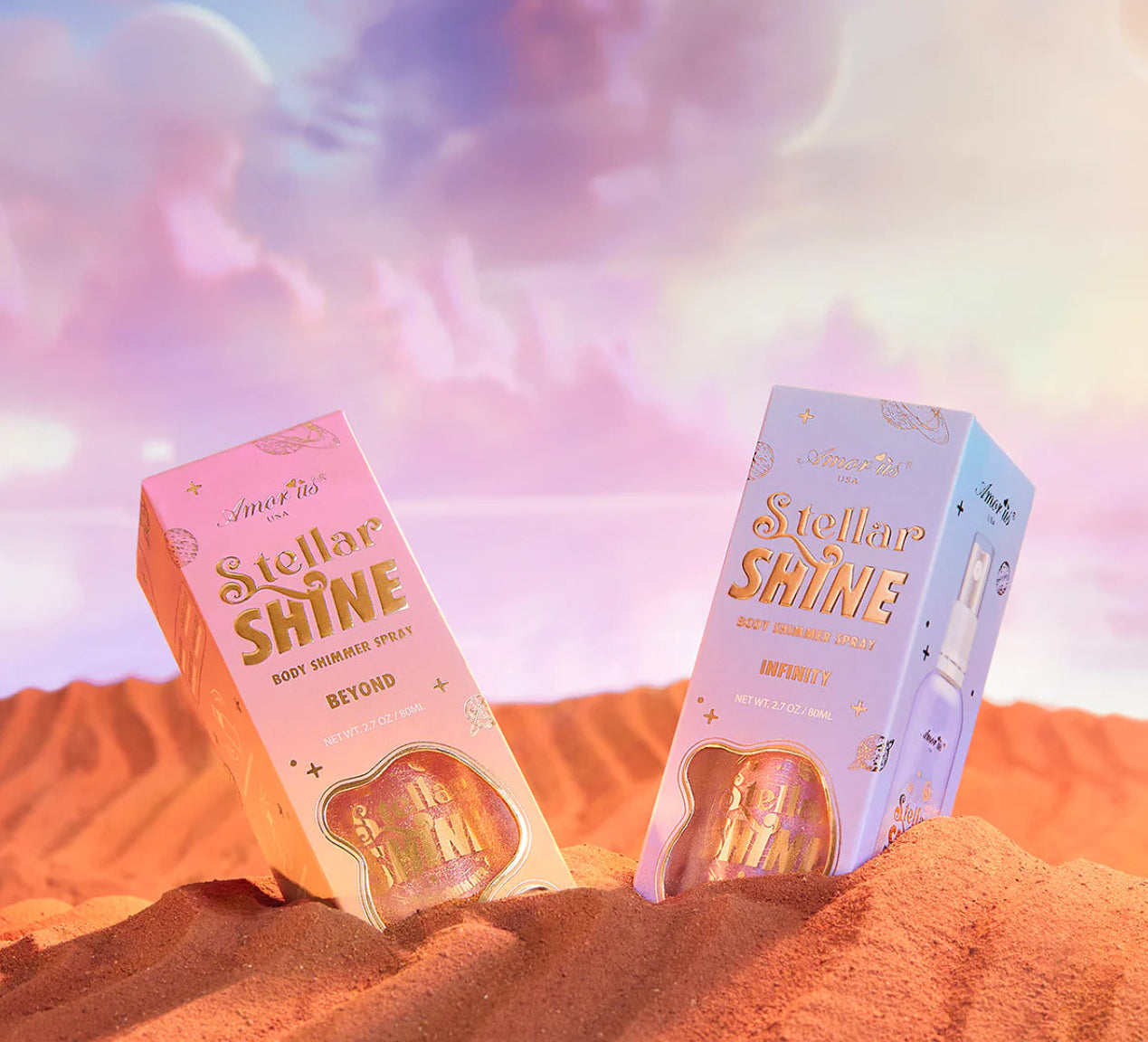 Amorus  Stella Shine Body Shimmer Spray