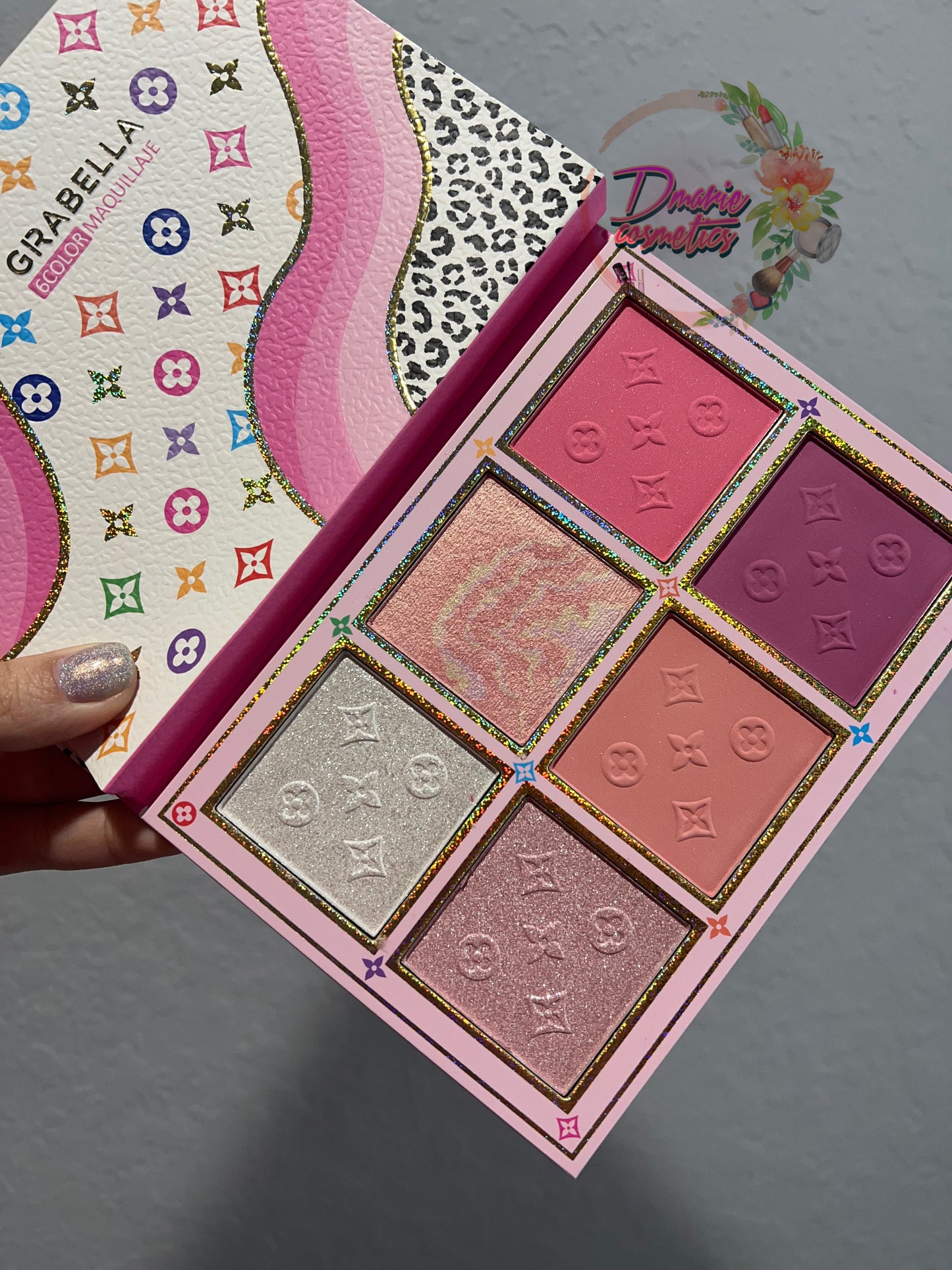 Grabella Blush&Highlighter Palette Inspirada