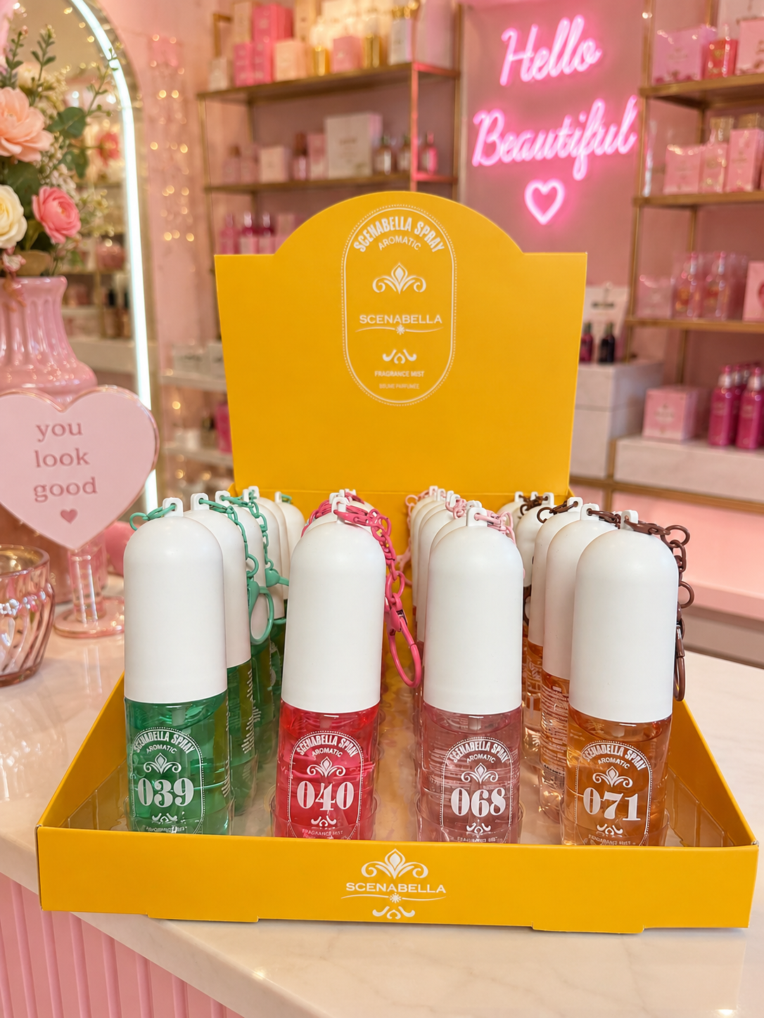 Scenabella Aromatic Spray con Llavero – Mix de 6 Piezas