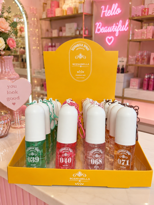 Scenabella Aromatic Spray con Llavero – Mix de 6 Piezas
