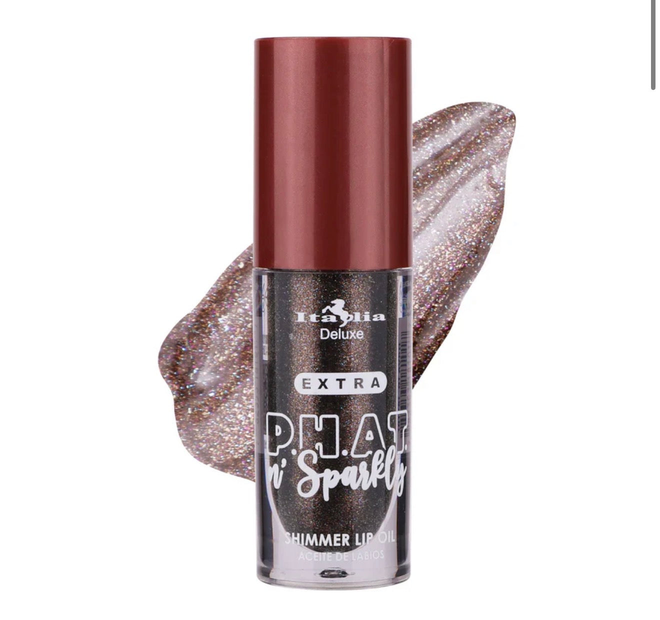 Italia Delux Extra P.H.A.T N’ Sparkly Shimmer Lip Oil