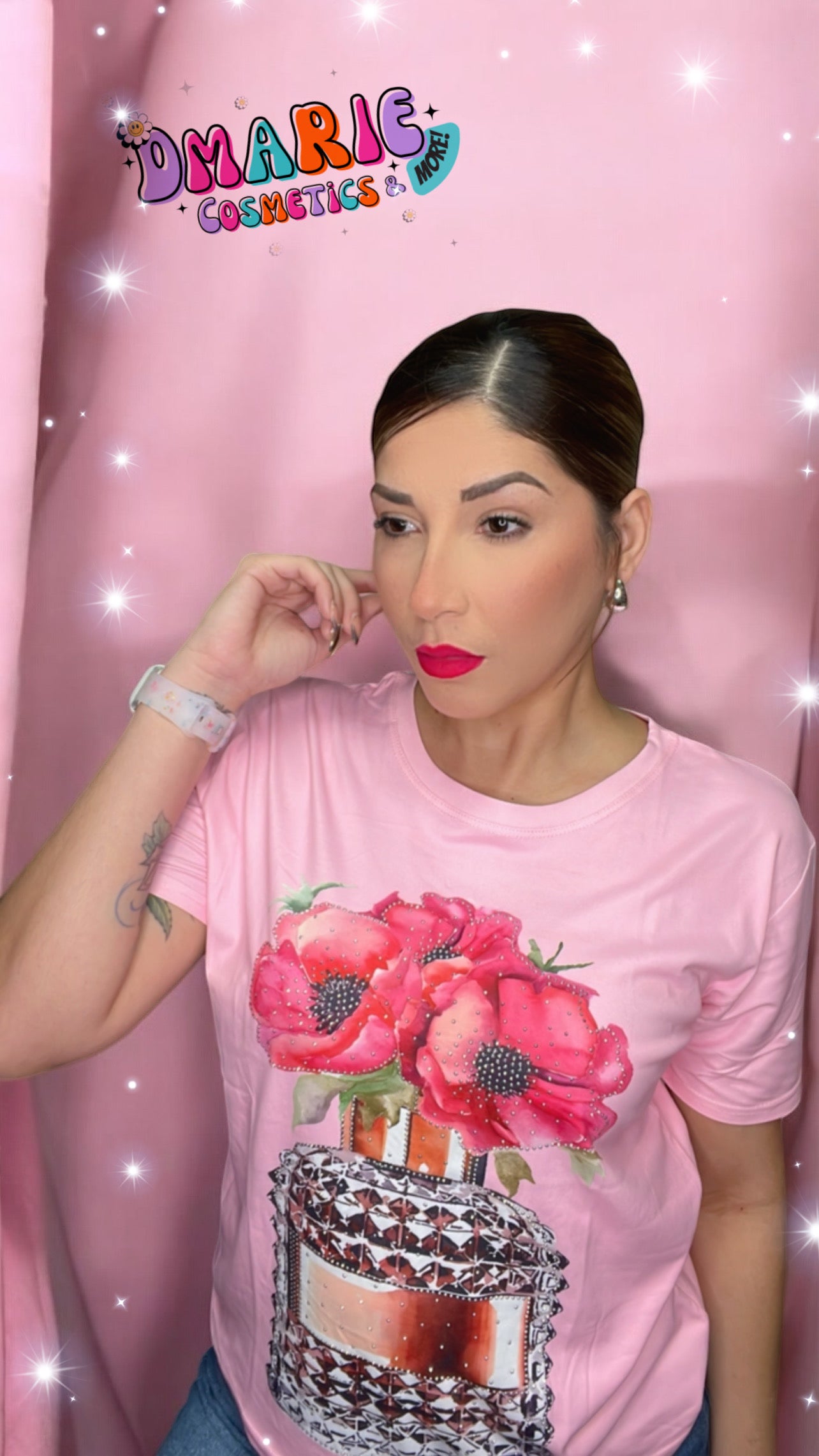 Blusa Inspirada Floral BlingBling