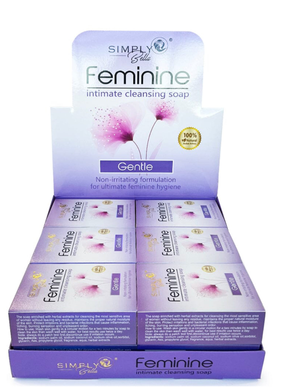 FEMININE 100% NATURAL INTIMATE CLEANSING SOAP