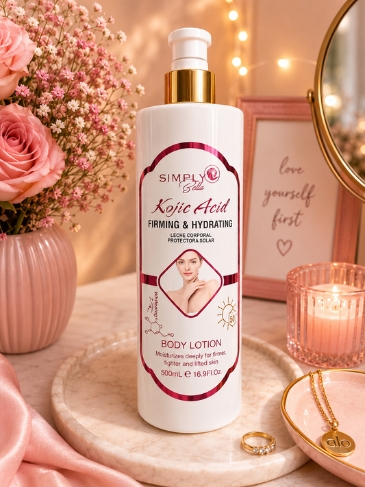 Simply Bella Kojic Acid Body Lotion SPF 50