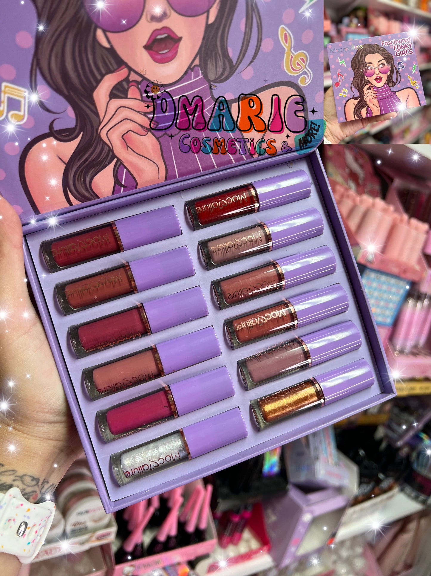Funky Girls Lip Set