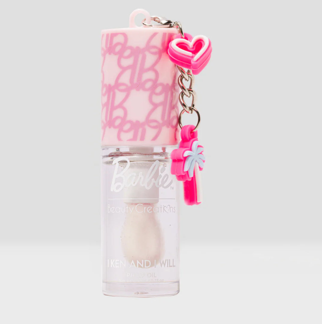 Beauty Creations x Barbie Lip Oil LIMITED EDITION Collection – Paquete de 4 Piezas | Hidratación y Brillo para Labios