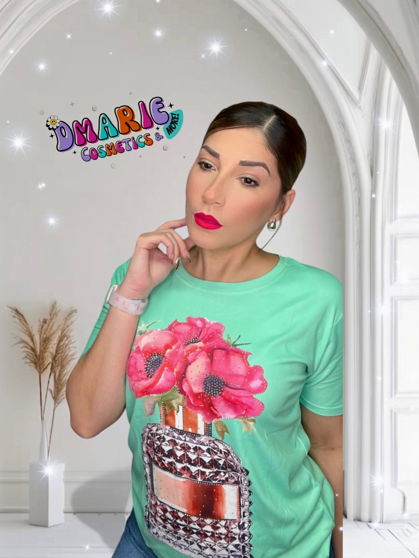 Blusa Inspirada Floral BlingBling