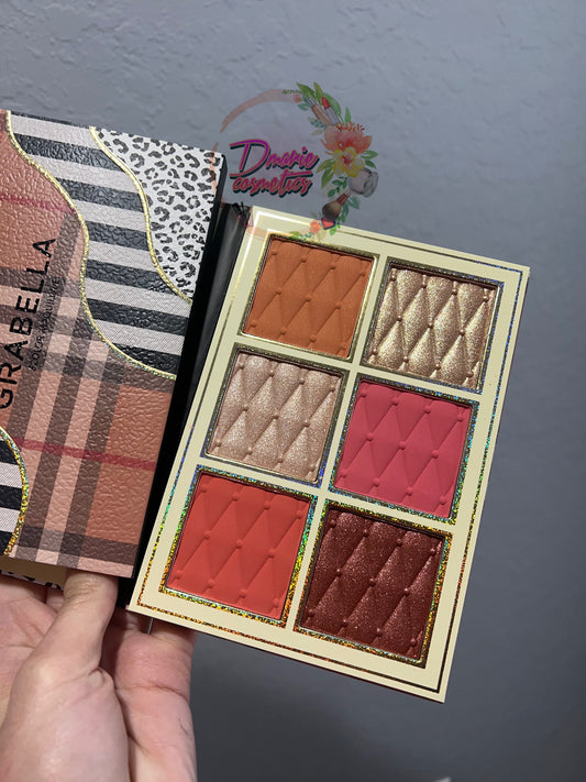 Grabella Blush&Highlighter Palette Inspirada