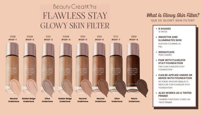 Beauty Creations – Flawless Stay Glowy Skin Filter