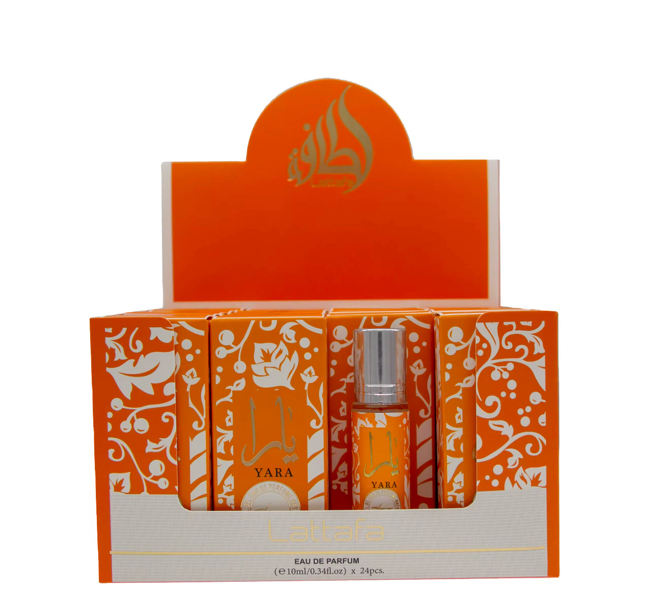 Yara Tous Roll-On Perfume Oil – Paquete de 6 Piezas | Perfume en Aceite 10 ml
