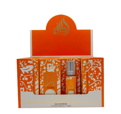 Yara Tous Roll-On Perfume Oil – Paquete de 6 Piezas | Perfume en Aceite 10 ml