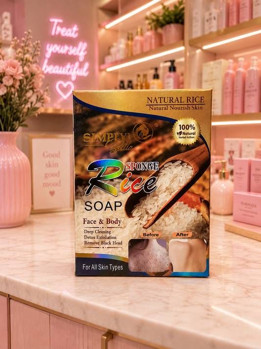 Simply Bella Rice Sponge Soap