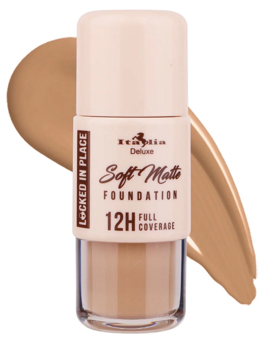 Italia Delux Locked In Place - Soft Matte Foundation