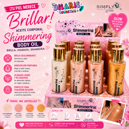 Simply Bella Shimmering Body Oil