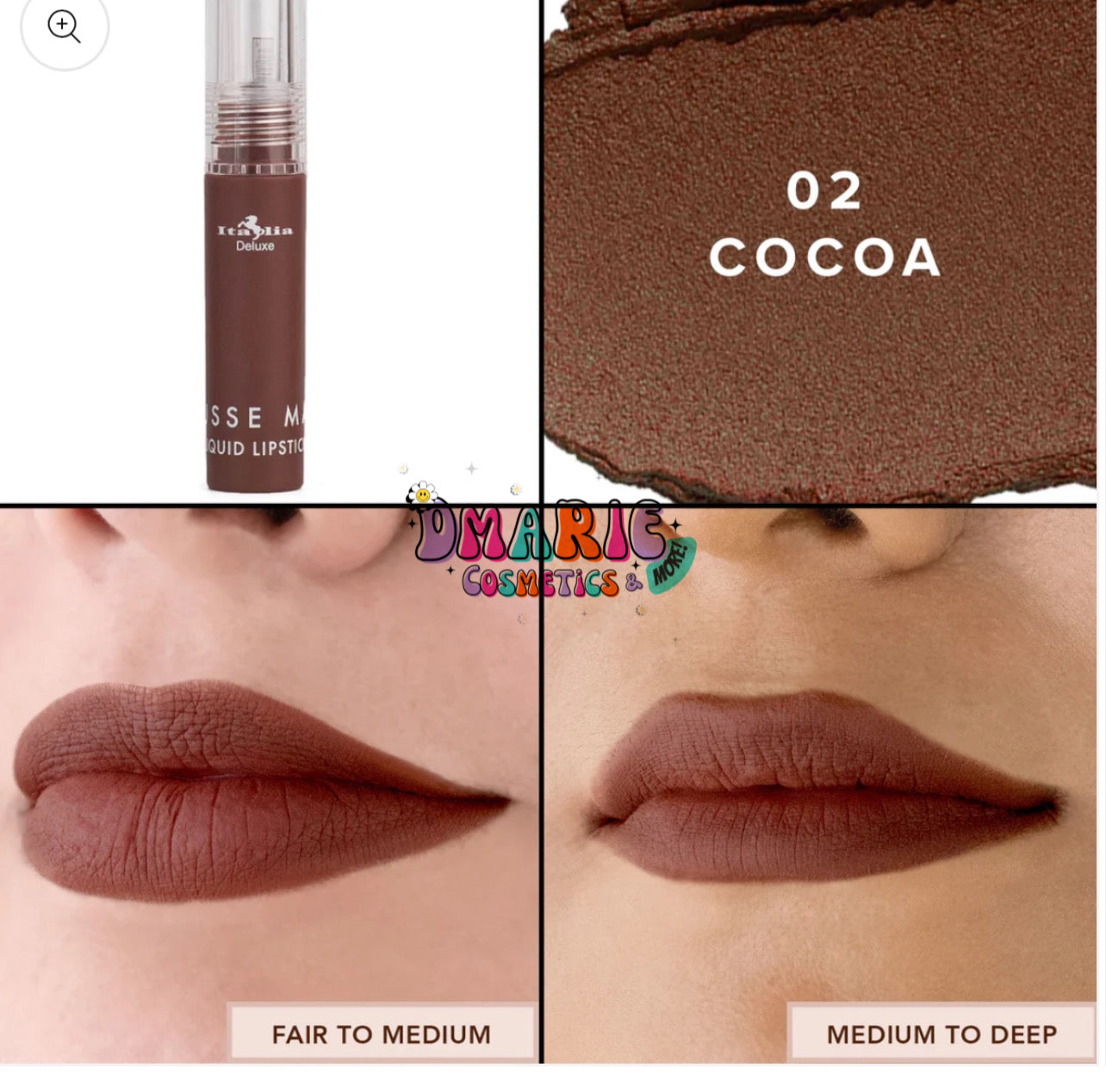 Italia Delux Mousse Matte Liquid Lipstick