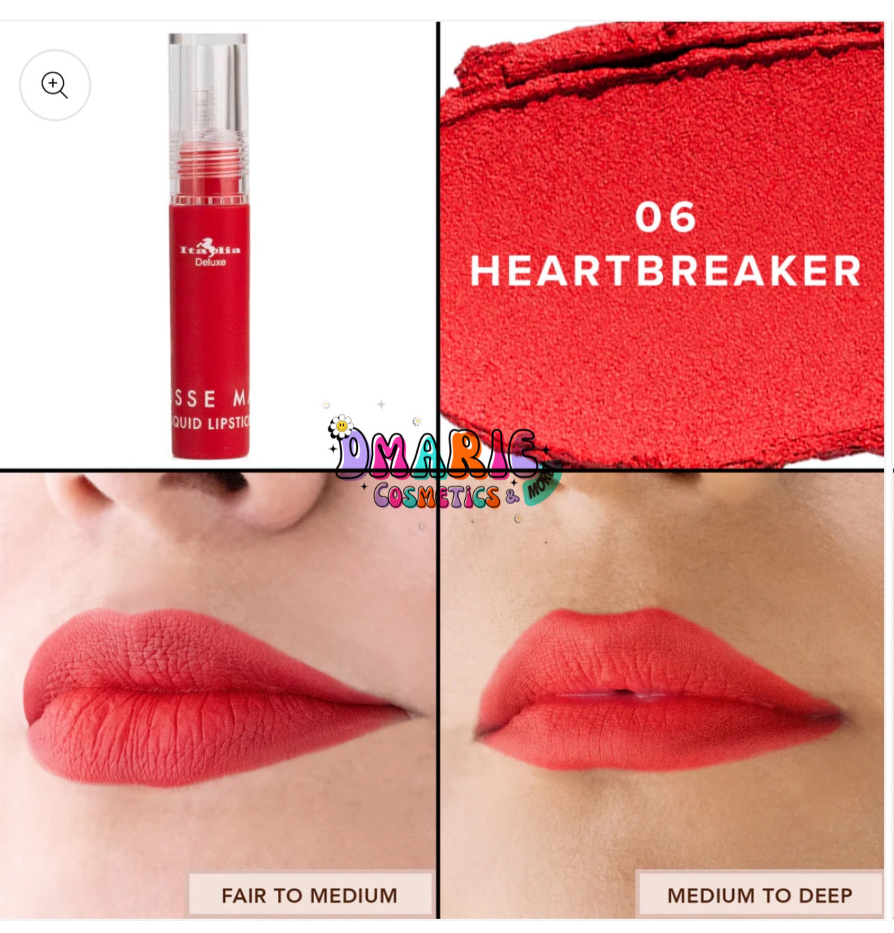 Italia Delux Mousse Matte Liquid Lipstick