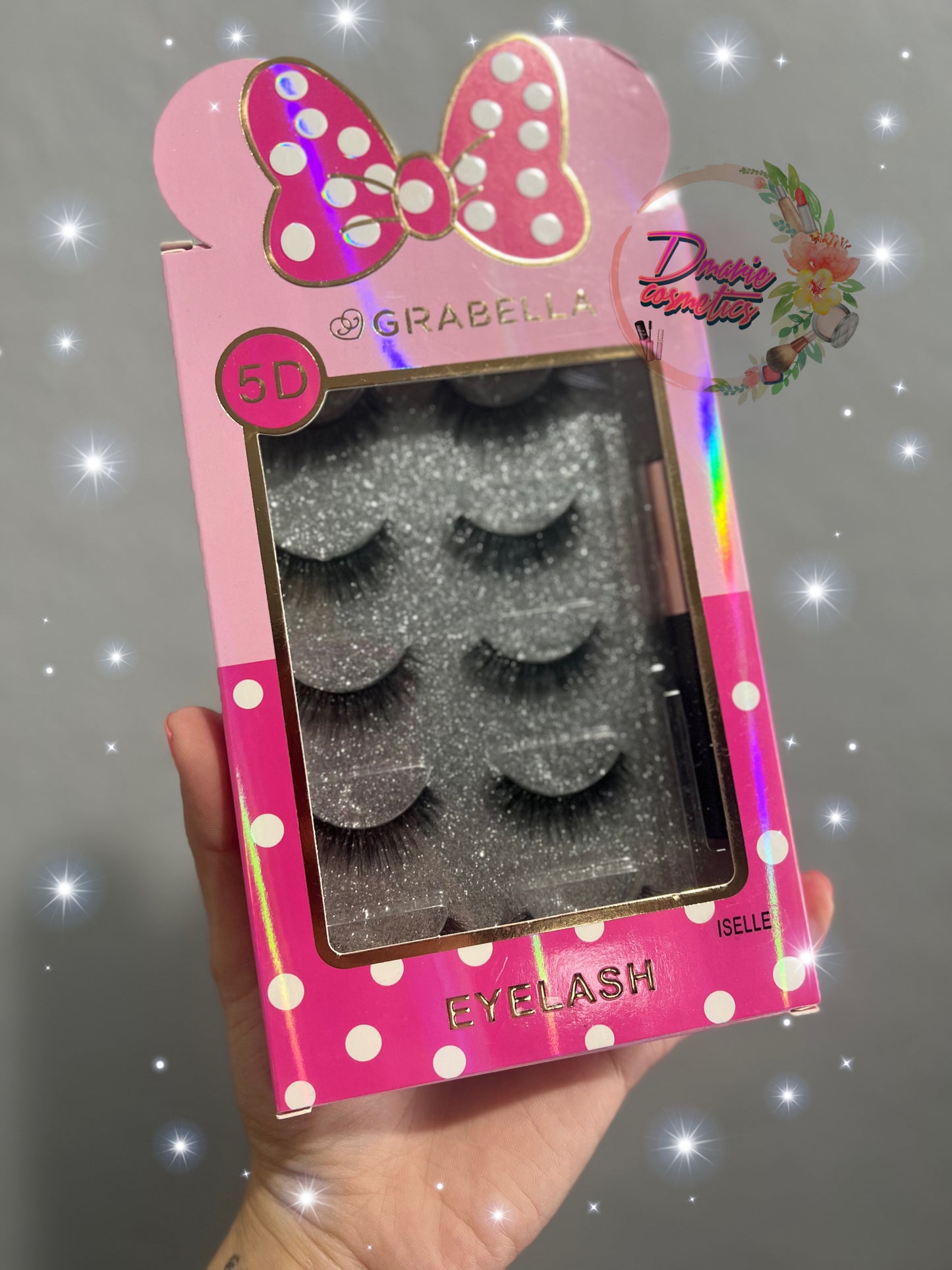 Minnie Eyelashes Set