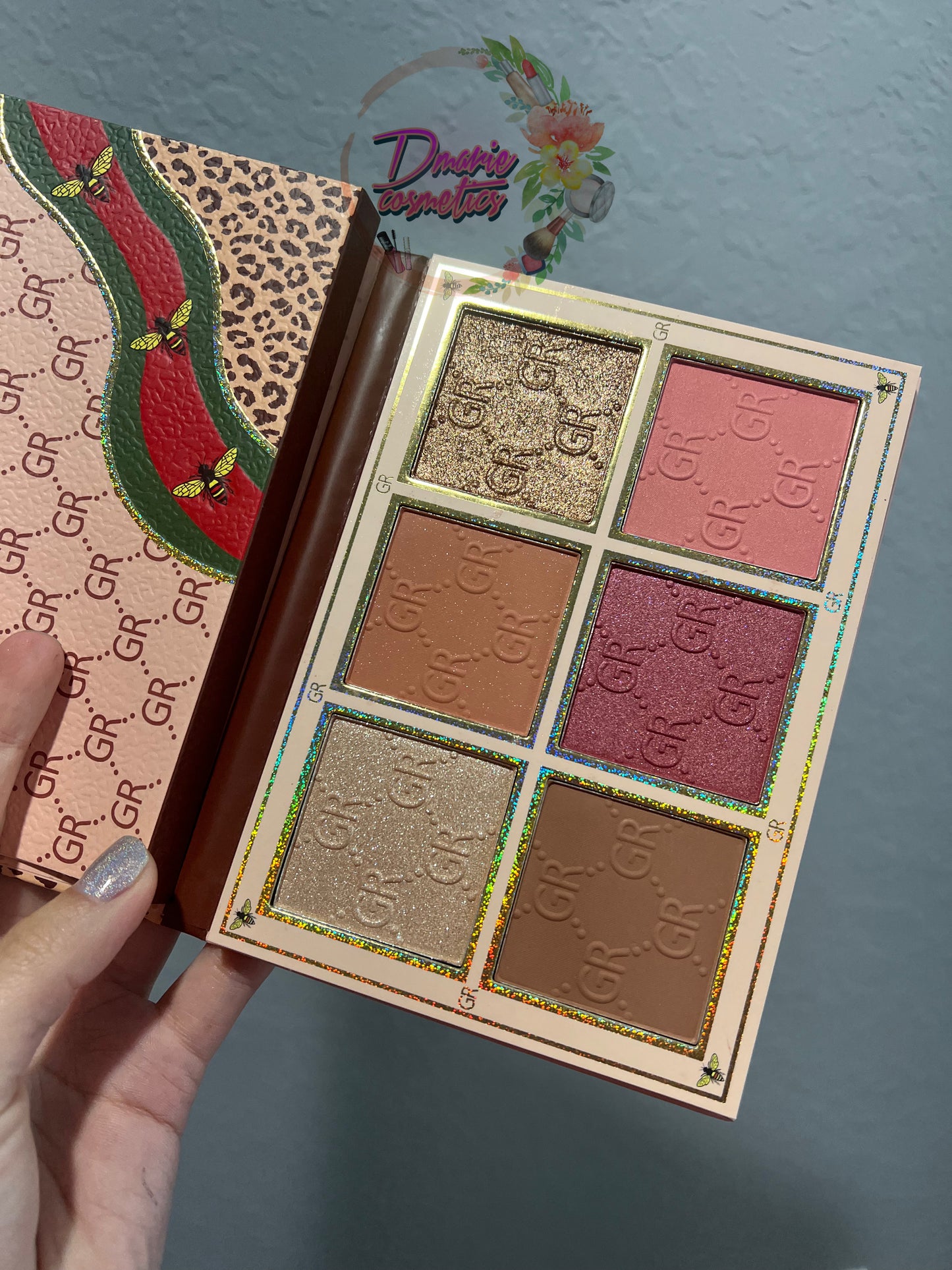 Grabella Blush&Highlighter Palette Inspirada