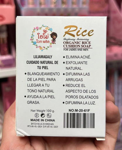 Jabón Arroz Orgánico