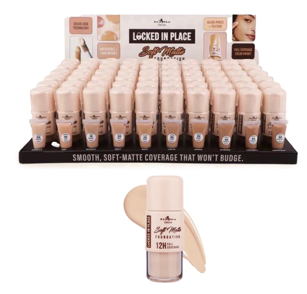Italia Delux Locked In Place - Soft Matte Foundation