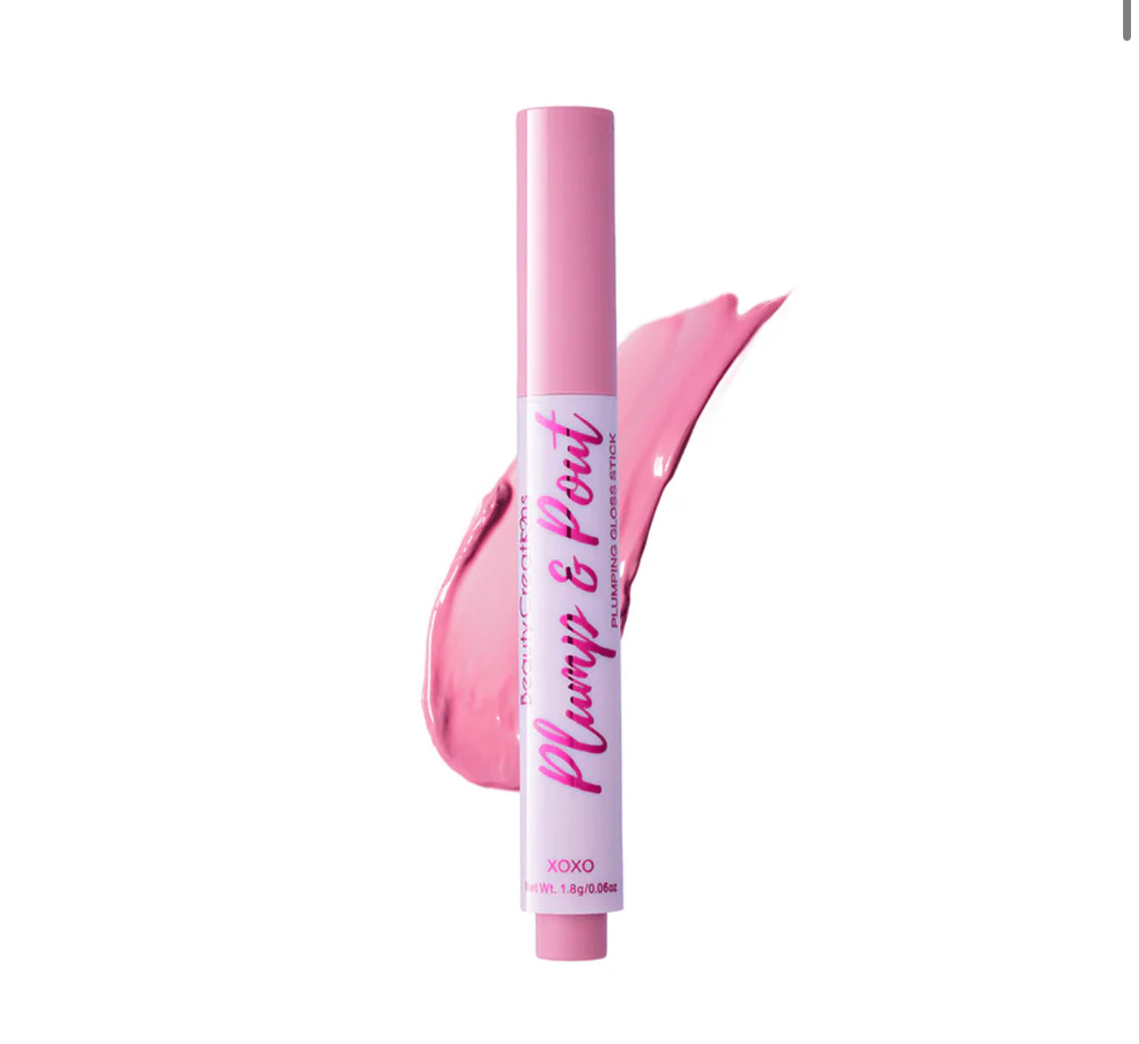 Beauty Creations Plump & Pout Plumping Lip Gloss – Paquete Mixto de 6 Piezas