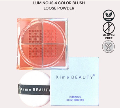 Xime Beauty Luminous Blush Loose Powder