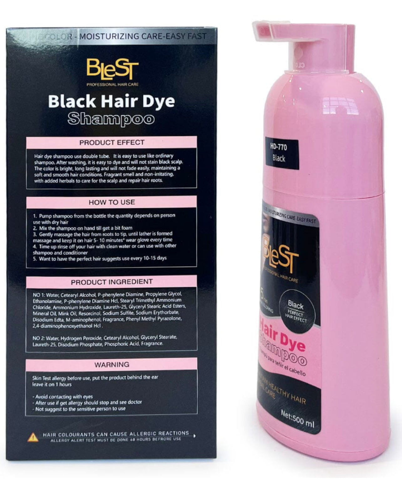 Hair Dye Shampoo