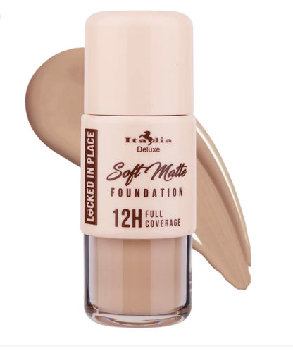 Italia Delux Locked In Place - Soft Matte Foundation