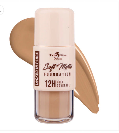 Italia Delux Locked In Place - Soft Matte Foundation