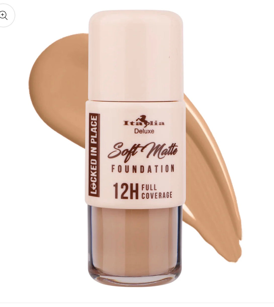 Italia Delux Locked In Place - Soft Matte Foundation