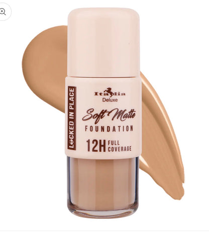 Italia Delux Locked In Place - Soft Matte Foundation