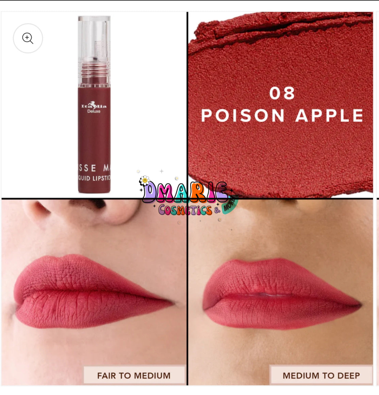 Italia Delux Mousse Matte Liquid Lipstick