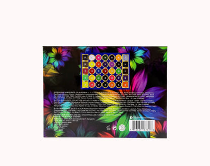 Paleta de Sombras Multicolor de 35 Tonos – Colores Vibrantes y Neón